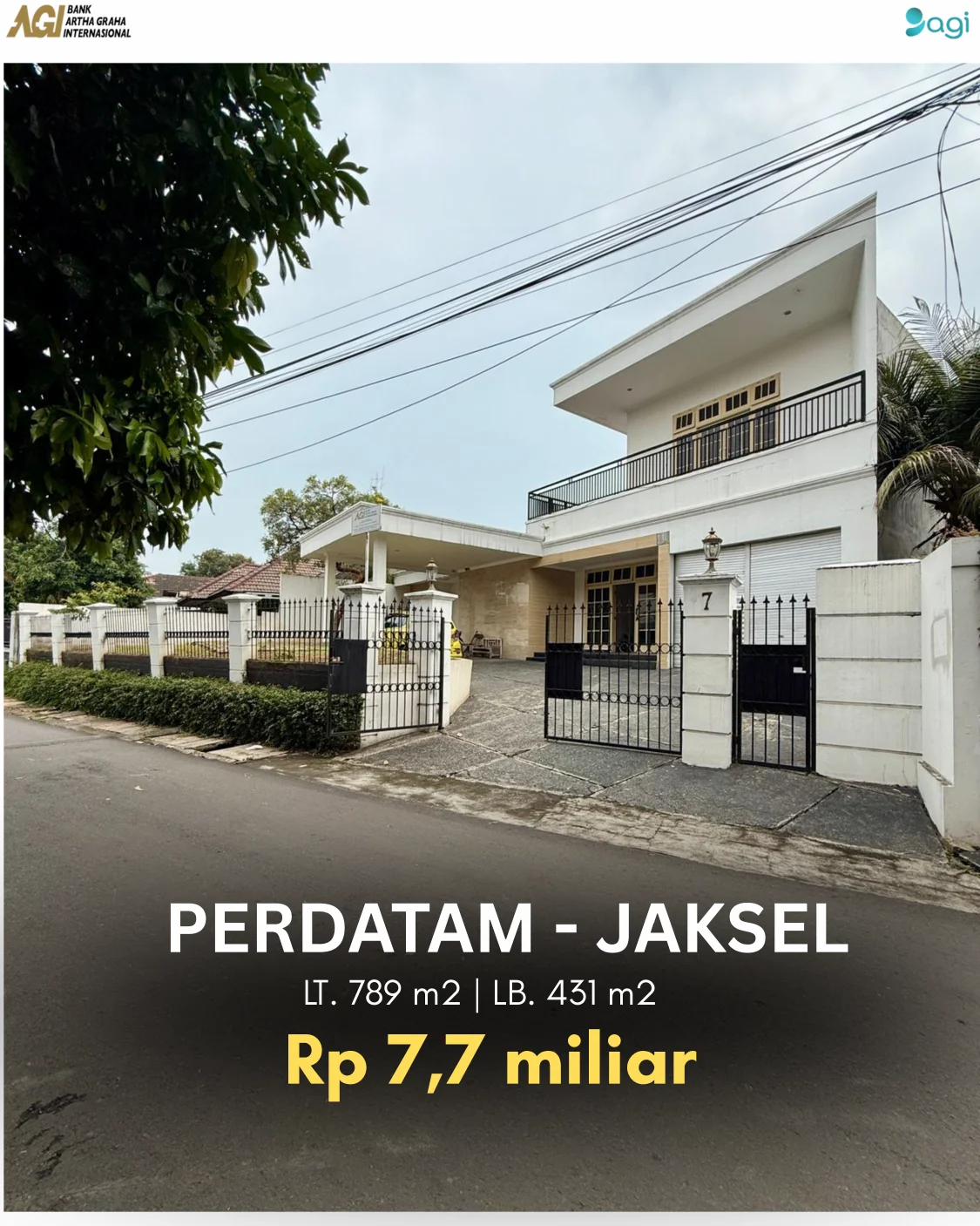 Rumah Mewah 2 Lantai Jl Perdatam Terusan Ulujami Pesanggrahan Jakarta Selatan