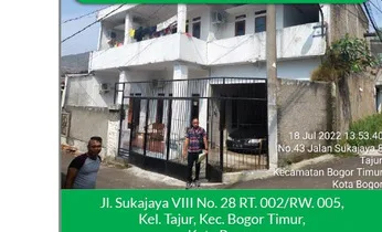 Rumah Sukajaya Bogor Timur, Harga 1.2M, Luas 170m²