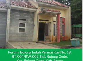 Rumah Bojong Indah Permai Bogor, Harga 240 Juta