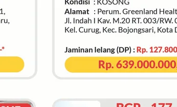 Rumah lelang Bogor