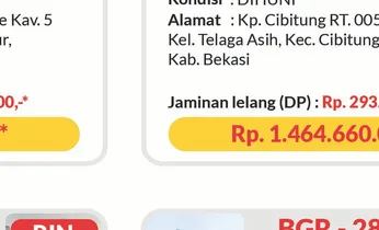 Rumah lelang Bogor