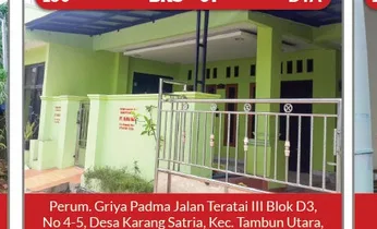 Rumah lelang Bekasi