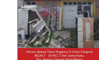 Rumah lelang Bekasi