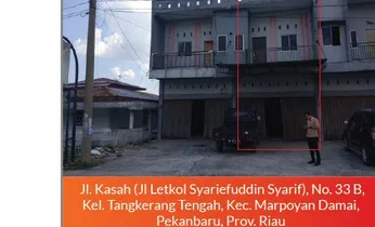 Ruko lelang Pekanbaru