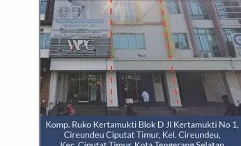 Ruko lelang Tangerang