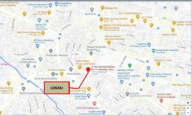 Aset Komersil KH Ahmad Dahlan (dh Jl. Banteng) Kel. Malabar Bandung, Peluang Investasi Unggulan! foto 4