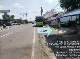Tanah lelang Sukoharjo
