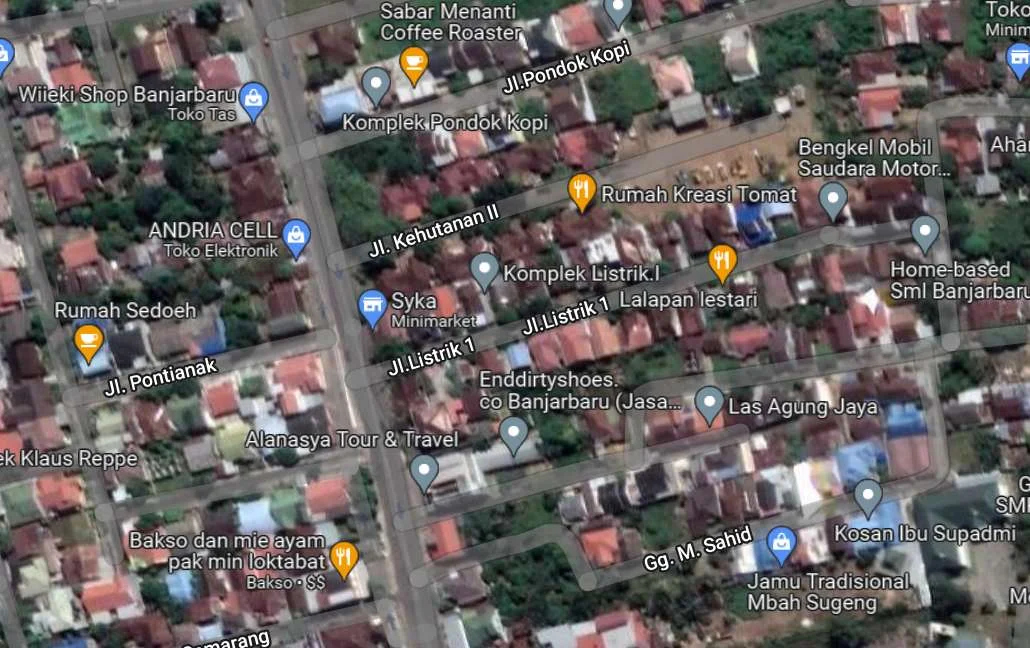 Rumah Strategis Ro Ulin Perumahan Listrik Jl. Komplek Listrik Kalimantan Selatan, Aset Lelang Pilihan! foto 3