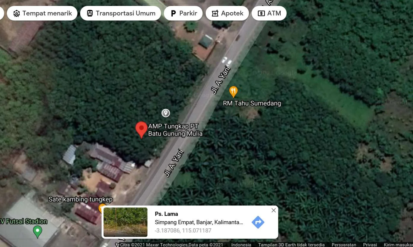 Tanah Potensial Ahmad Yani KM 81 Banjar, Peluang Investasi Bagus! foto 2