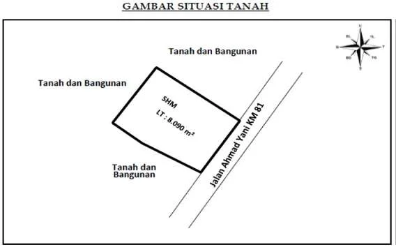Tanah Potensial Ahmad Yani KM 81 Banjar, Peluang Investasi Bagus! foto 3